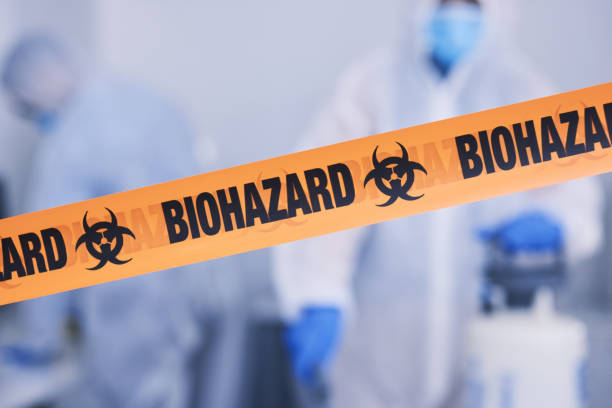 Professional Blood Cleanup technician working in Wellsville, OH